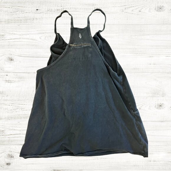 Free People Movement Mini Hot Shot Dress XS Dark Gray - Picture 3 of 5
